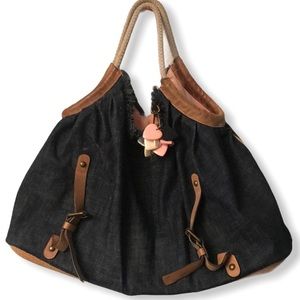 JUICY COUTURE LARGE BAG DISTRESSED